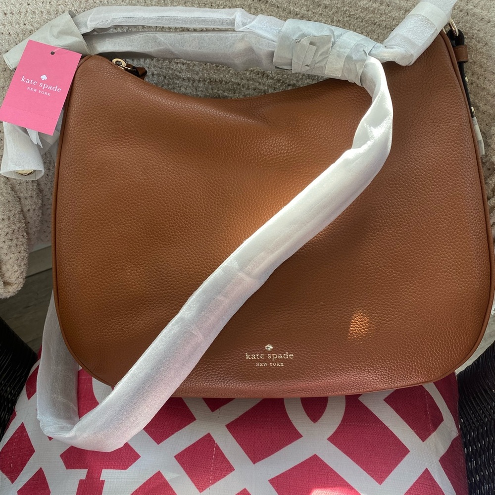 Kate Spade NEW gingerbread Vivian purse